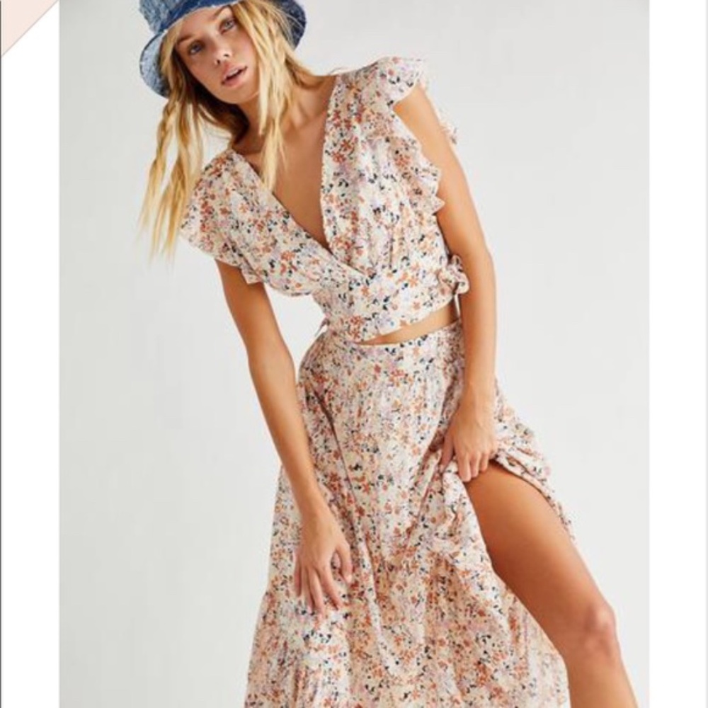 Free People  Pretty Daze Set  pink  Combo New